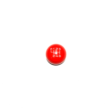 2015-2023 Ford Mustang Red Manual Transmission Shift Knob Handle