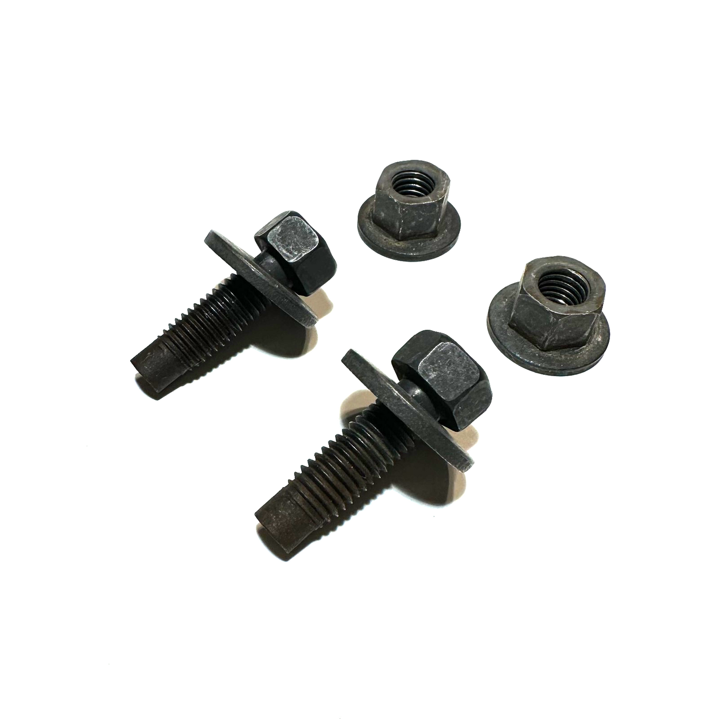 1999-2004 Ford Mustang Driver LH Front Seat Mounting Bolts & Nuts Hardware (4)