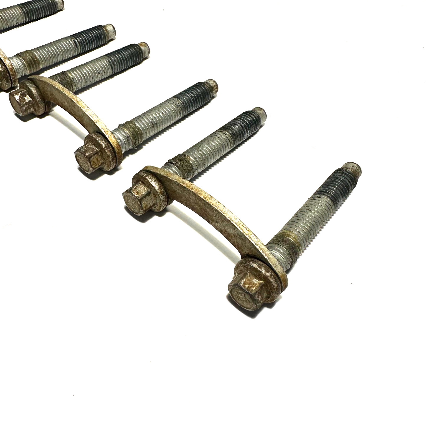 2015-2023 Ford Mustang Transmission Driveshaft Mounting Bolts Plates Hardware