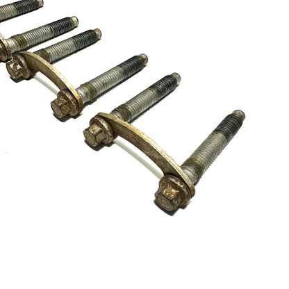 2015-2023 Ford Mustang Transmission Driveshaft Mounting Bolts Plates Hardware