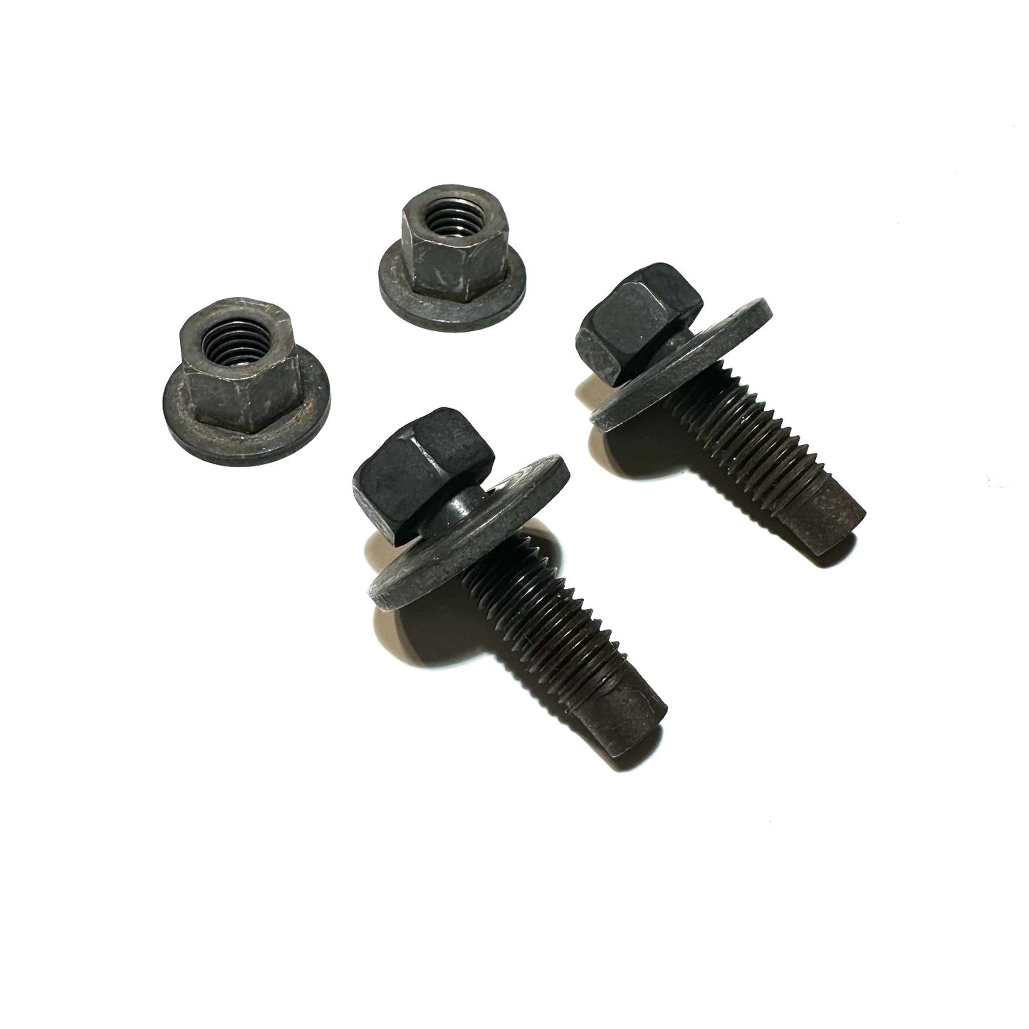 1999-2004 Ford Mustang Driver LH Front Seat Mounting Bolts & Nuts Hardware (4)