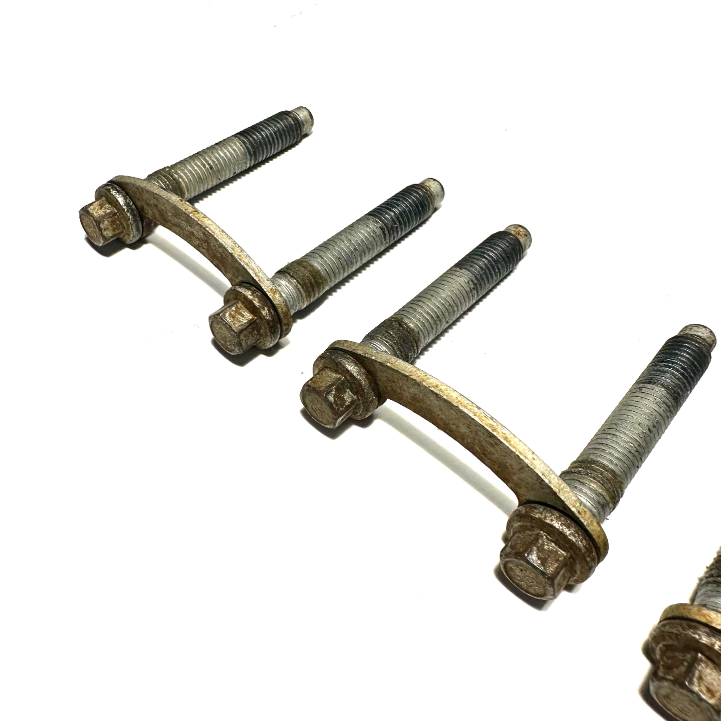 2015-2023 Ford Mustang Transmission Driveshaft Mounting Bolts Plates Hardware