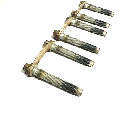 2015-2023 Ford Mustang Transmission Driveshaft Mounting Bolts Plates Hardware