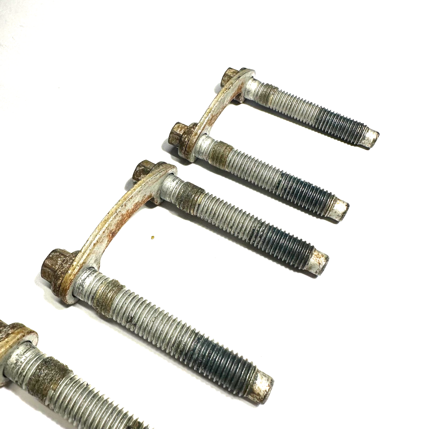 2015-2023 Ford Mustang Transmission Driveshaft Mounting Bolts Plates Hardware