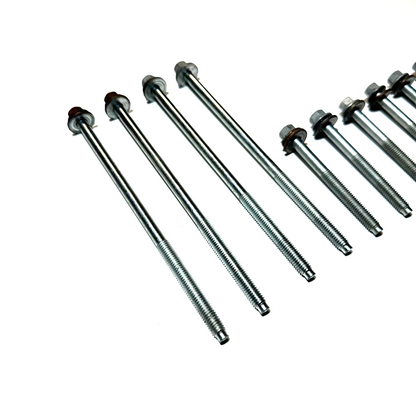 1999-2004 Ford Mustang 3.8L 3.9L V6 Intake Manifold Mounting Bolts Hardware (12)