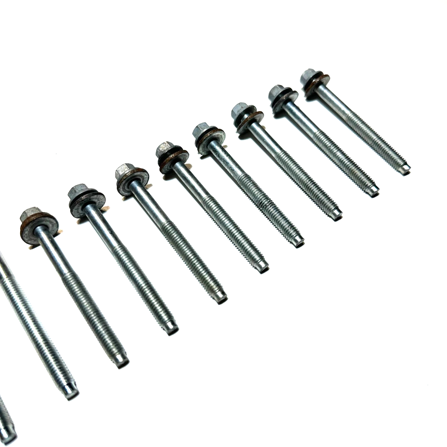1999-2004 Ford Mustang 3.8L 3.9L V6 Intake Manifold Mounting Bolts Hardware (12)
