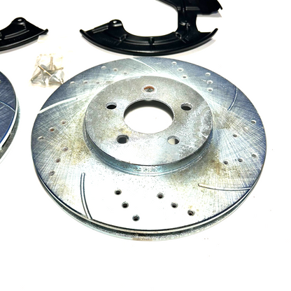 1999-2004 Ford Mustang Brake Conversion Kit For Cobra Mach 1 Bullitt Calipers