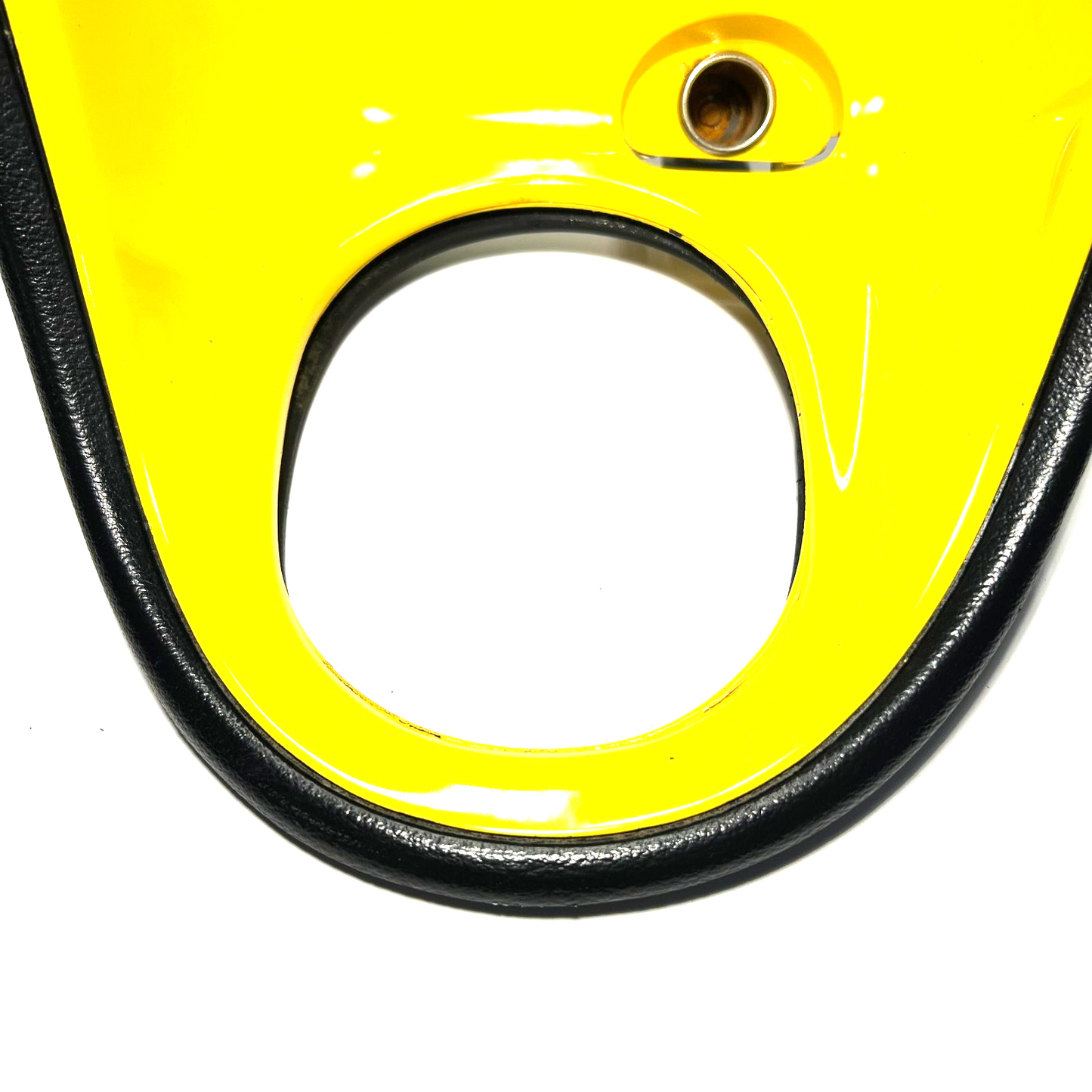 1994-1998 Ford Mustang Painted Yellow Center Console Shifter Bezel Trim Panel