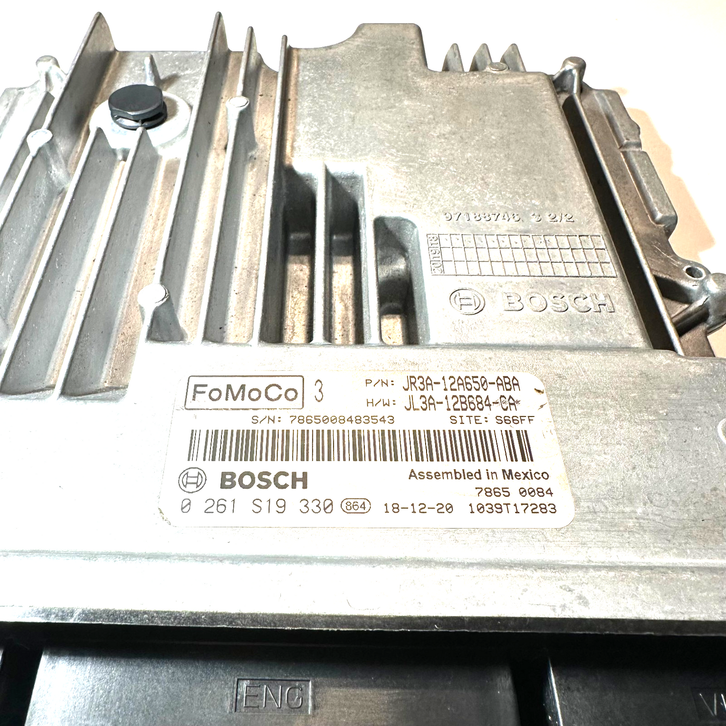 2018-2023 Ford Mustang GT 5.0L Manual Transmission PCM ECU Computer