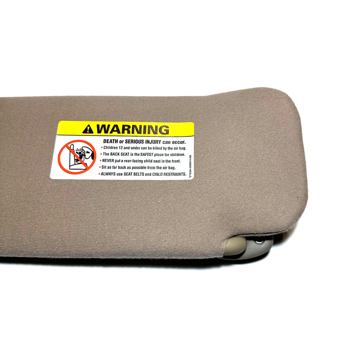 1999-2004 Ford Mustang Coupe Passenger RH Sun Visor