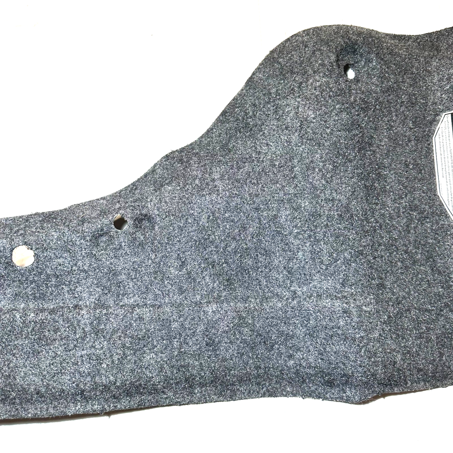 1994-1998 Ford Mustang Trunk Latch Carpeted Trim Panel Mat Rug Carpet Liner