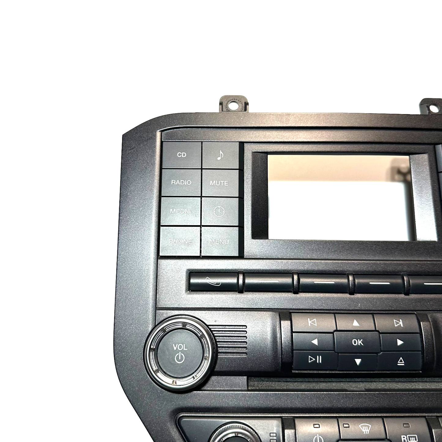 2018-2023 Ford Mustang Sync 1 Radio Bezel Face Plate Climate Control Panel