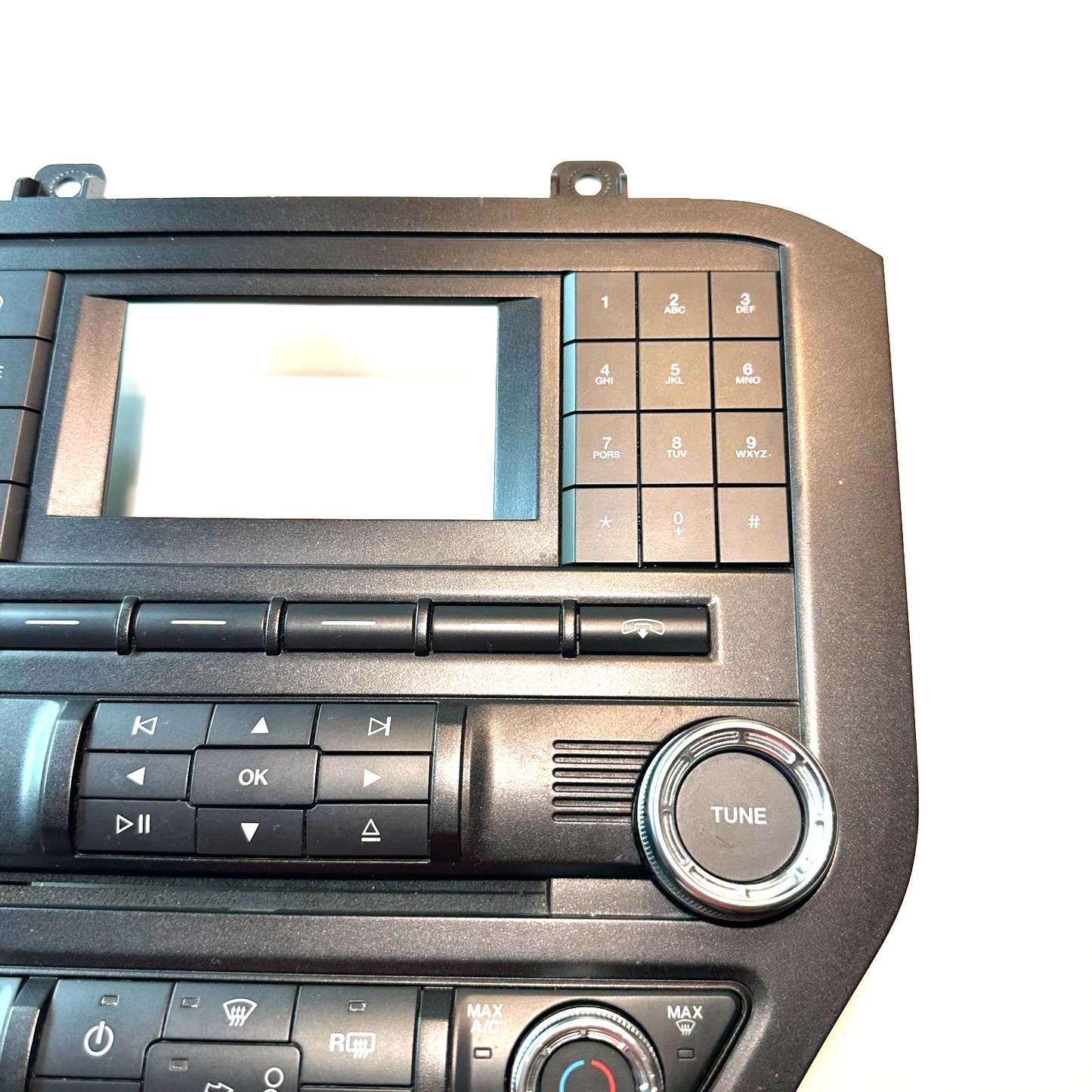 2018-2023 Ford Mustang Sync 1 Radio Bezel Face Plate Climate Control Panel