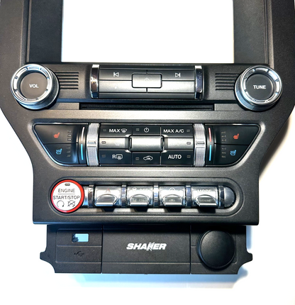 2018-2023 Ford Mustang Sync 3 Bezel Face Plate CD Player Radio Screen Set Up Kit