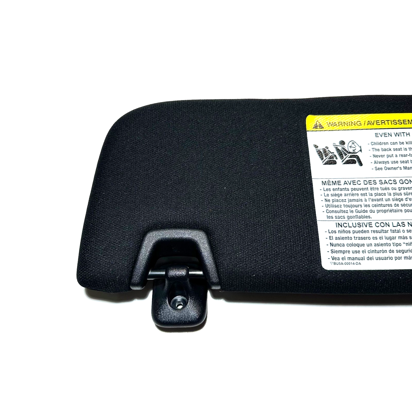 2015-2023 Ford Mustang Interior Passenger RH Sun Visor