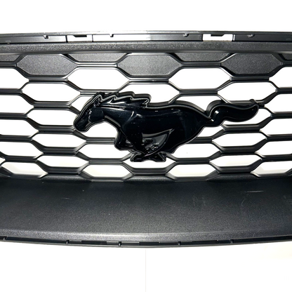 2018-2023 Ford Mustang Ecoboost Front Bumper Grille (Black Pony)