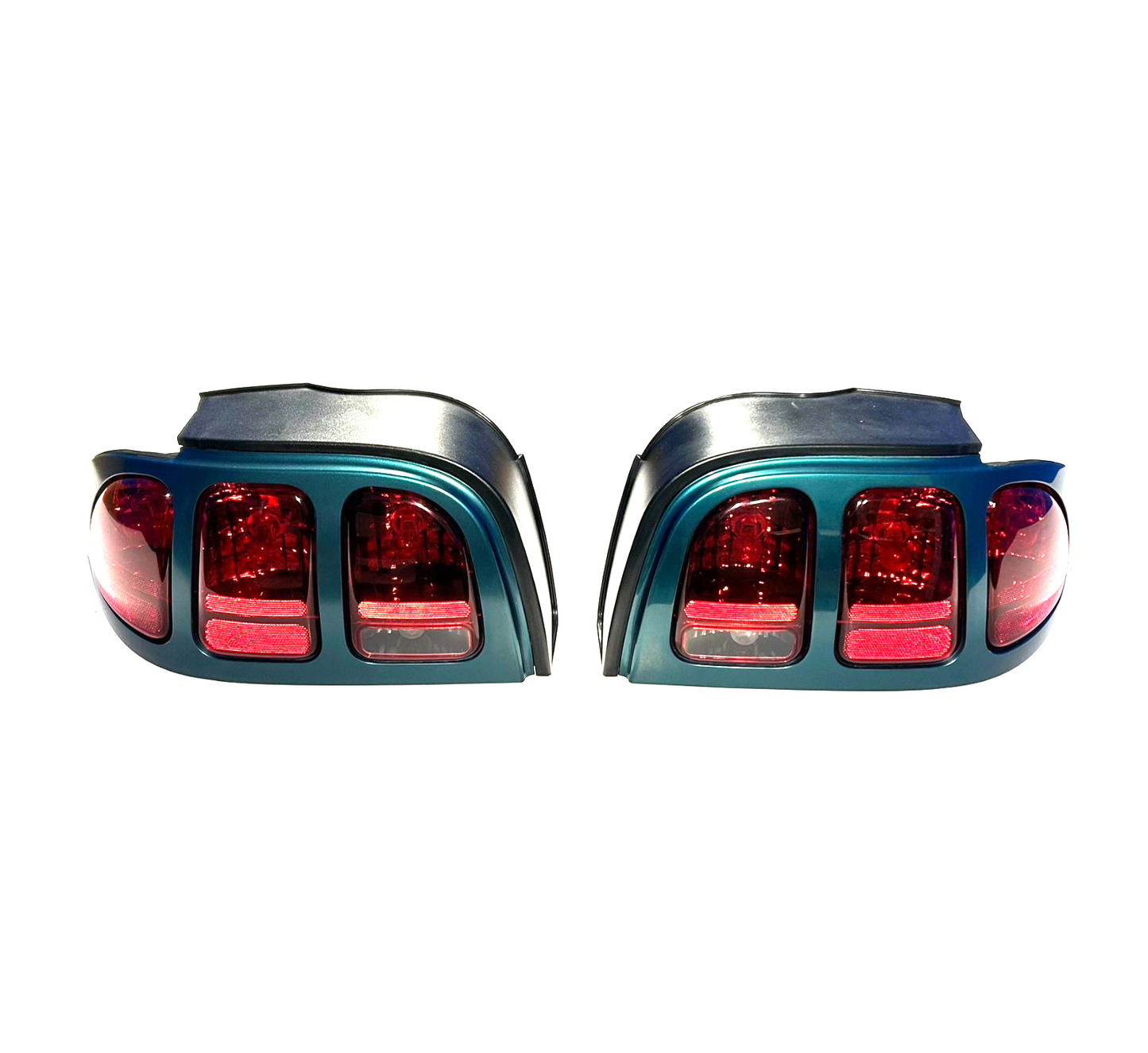 1996-1998 Ford Mustang Rear Tail Lights Lamps