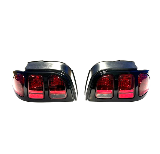 1996-1998 Ford Mustang Rear Tail Lights Lamps
