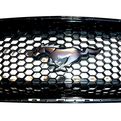 2018-2023 Ford Mustang GT Front Bumper Grille (Chrome Pony)