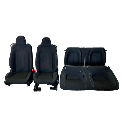 2018-2023 Ford Mustang Coupe Cloth Front & Rear Seats