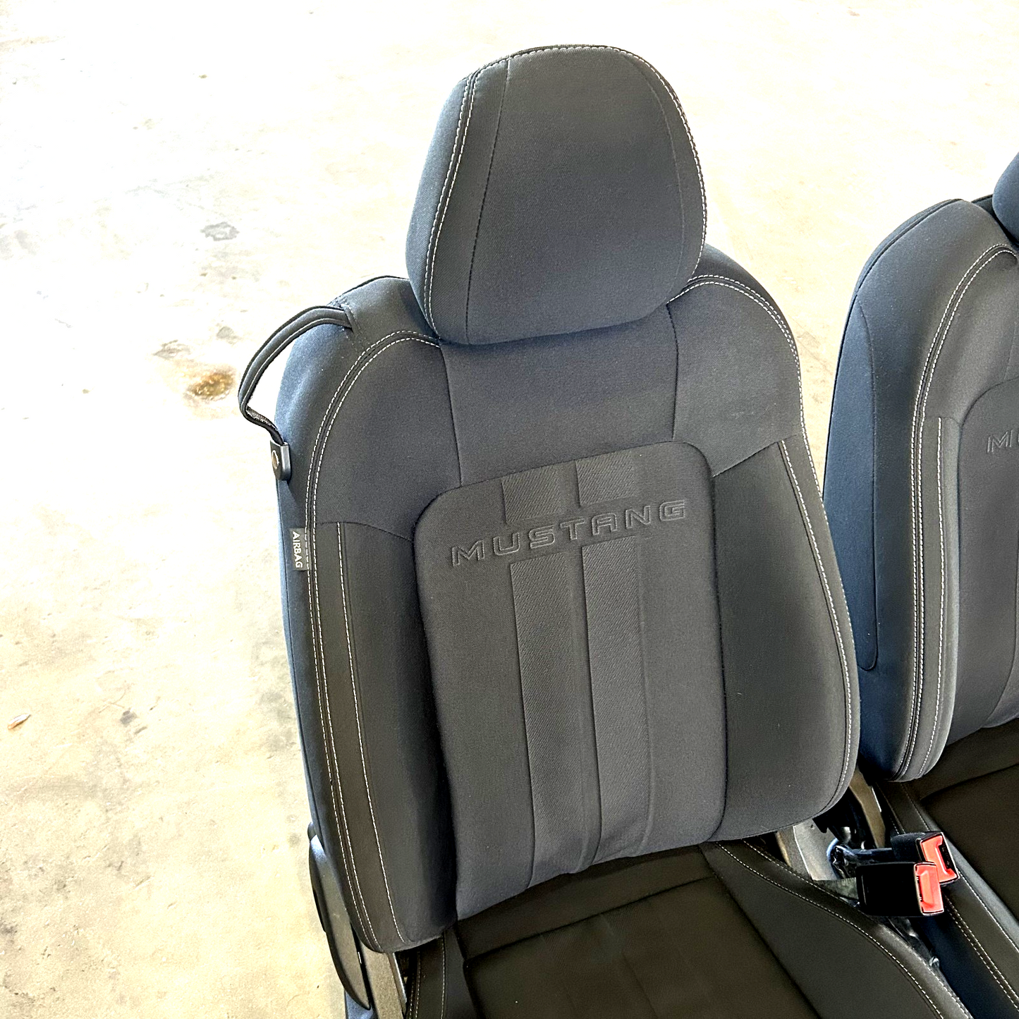 2018-2023 Ford Mustang Coupe Cloth Front & Rear Seats