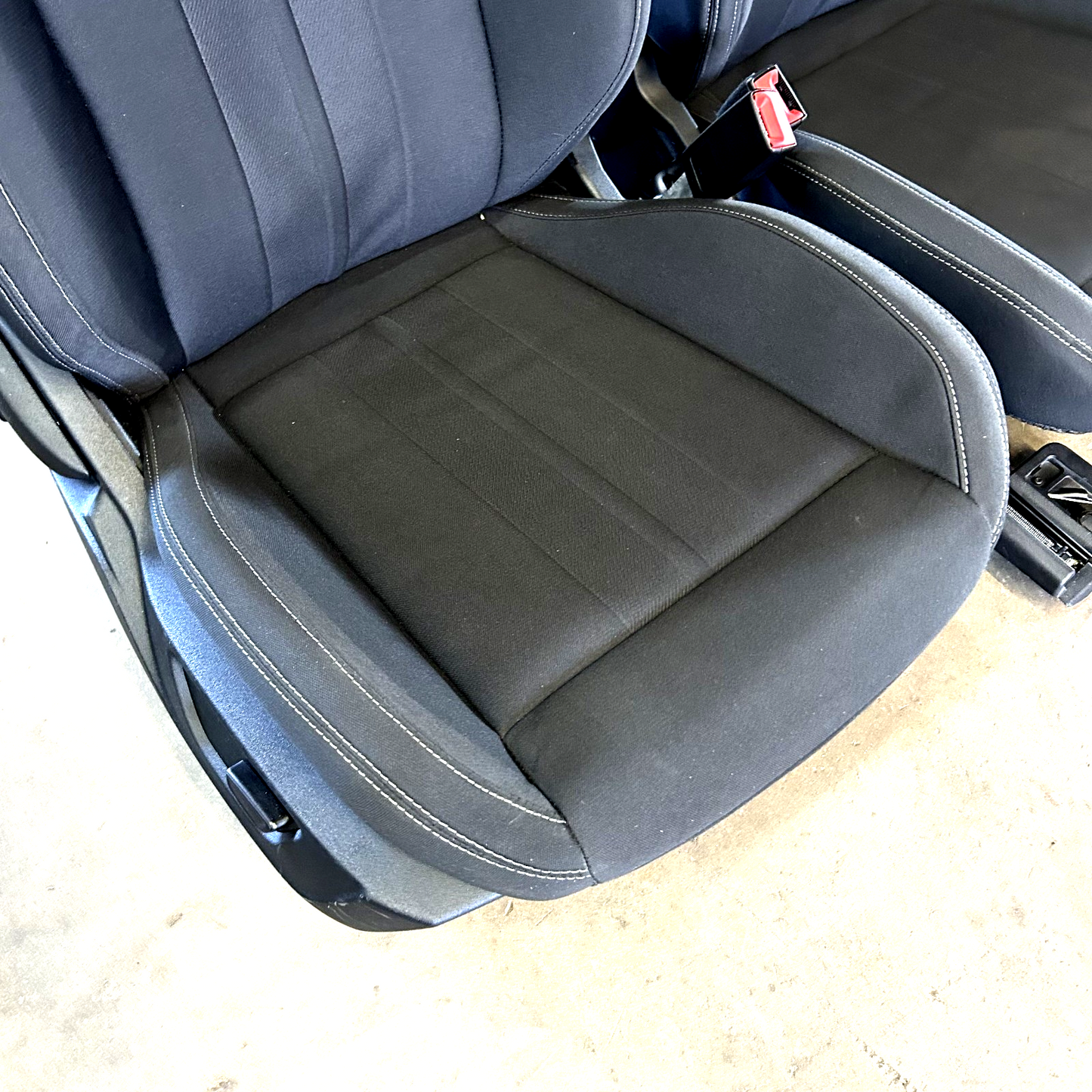 2018-2023 Ford Mustang Coupe Cloth Front & Rear Seats