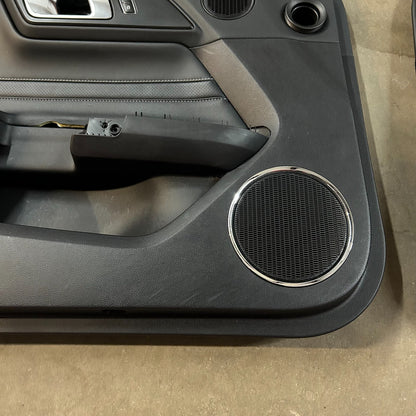 2015-2023 Ford Mustang Leather Performance Pack Door Panels