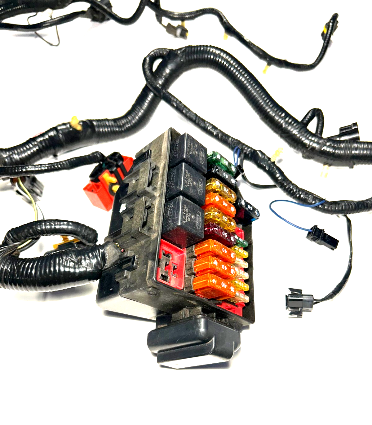 1996-1998 Ford Mustang GT 4.6L Engine Bay Fuse Box Wiring Harness W ABS