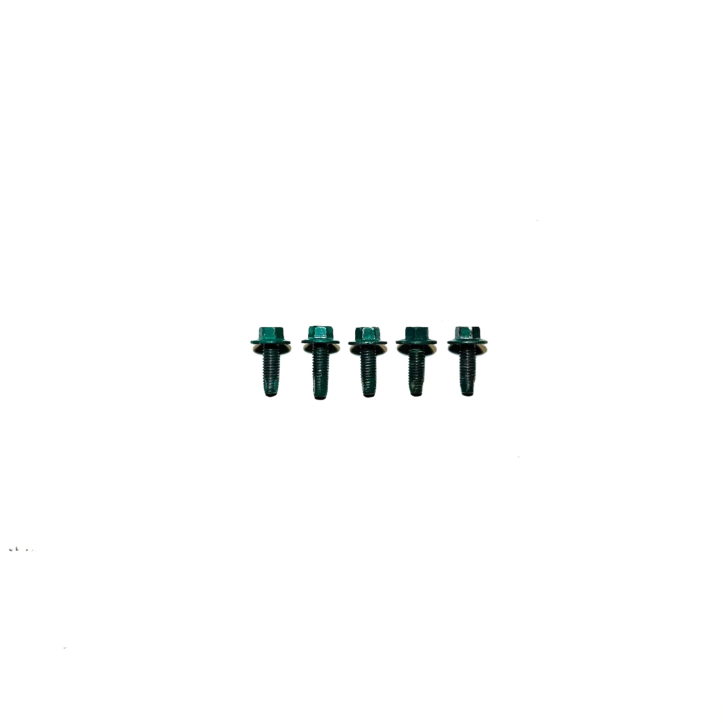 1994-1998 Ford Mustang Ground Green Bolts Hardware (5)