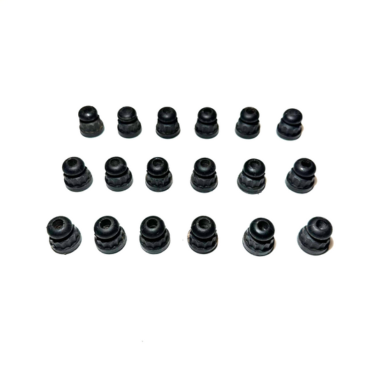 1994-1998 Ford Mustang Convertible Top Rear Mounting Nuts Hardware (19)