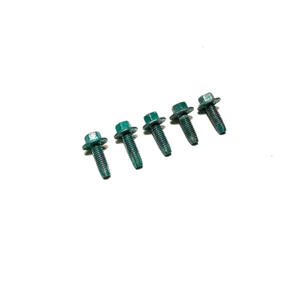 1994-1998 Ford Mustang Ground Green Bolts Hardware (5)