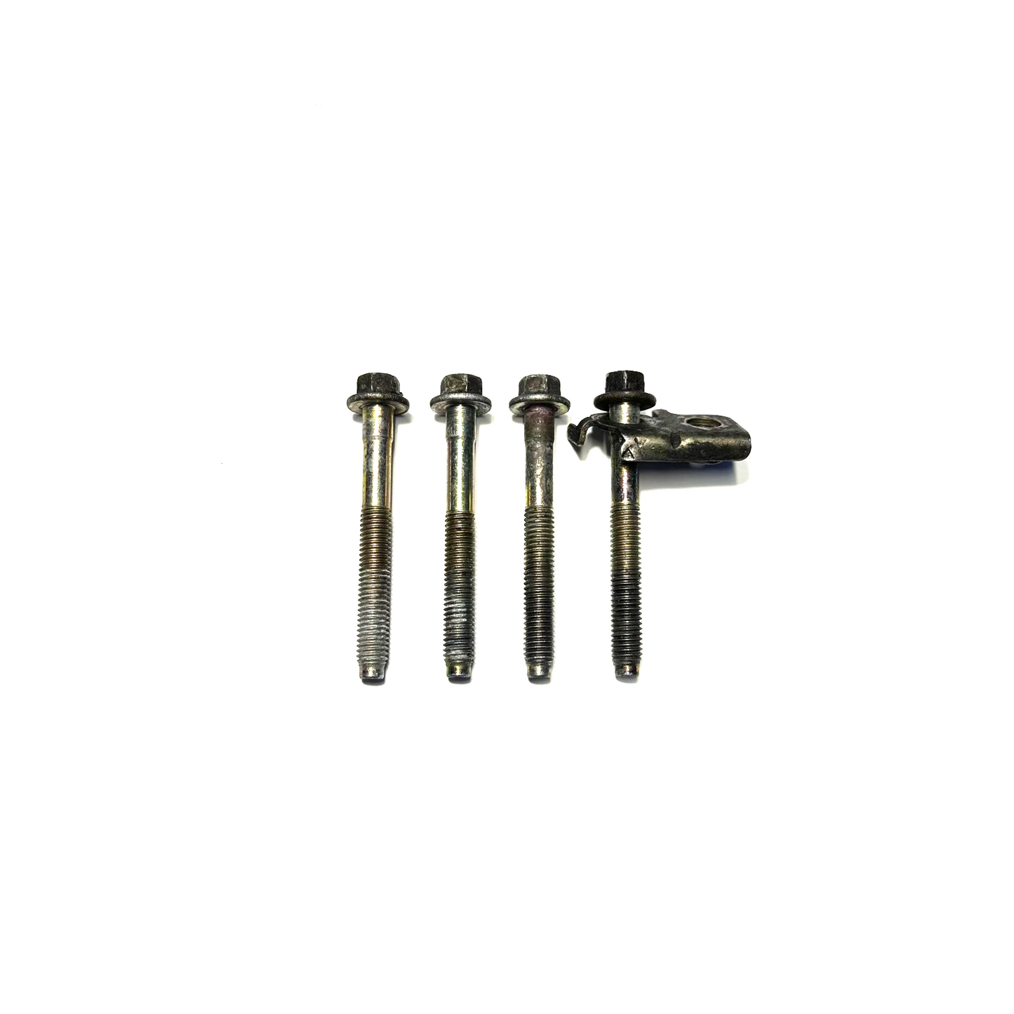 1996-1998 Ford Mustang 4.6L V8 Engine Power Steering Pump Mounting Bolts (4)