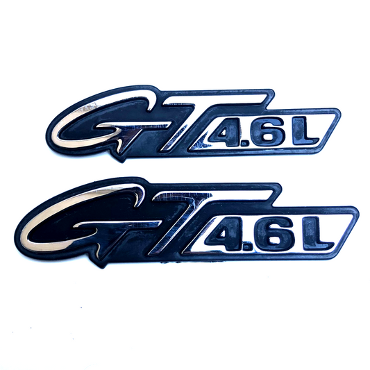 1996-1998 Ford Mustang GT 4.6L Fender Emblems Badges
